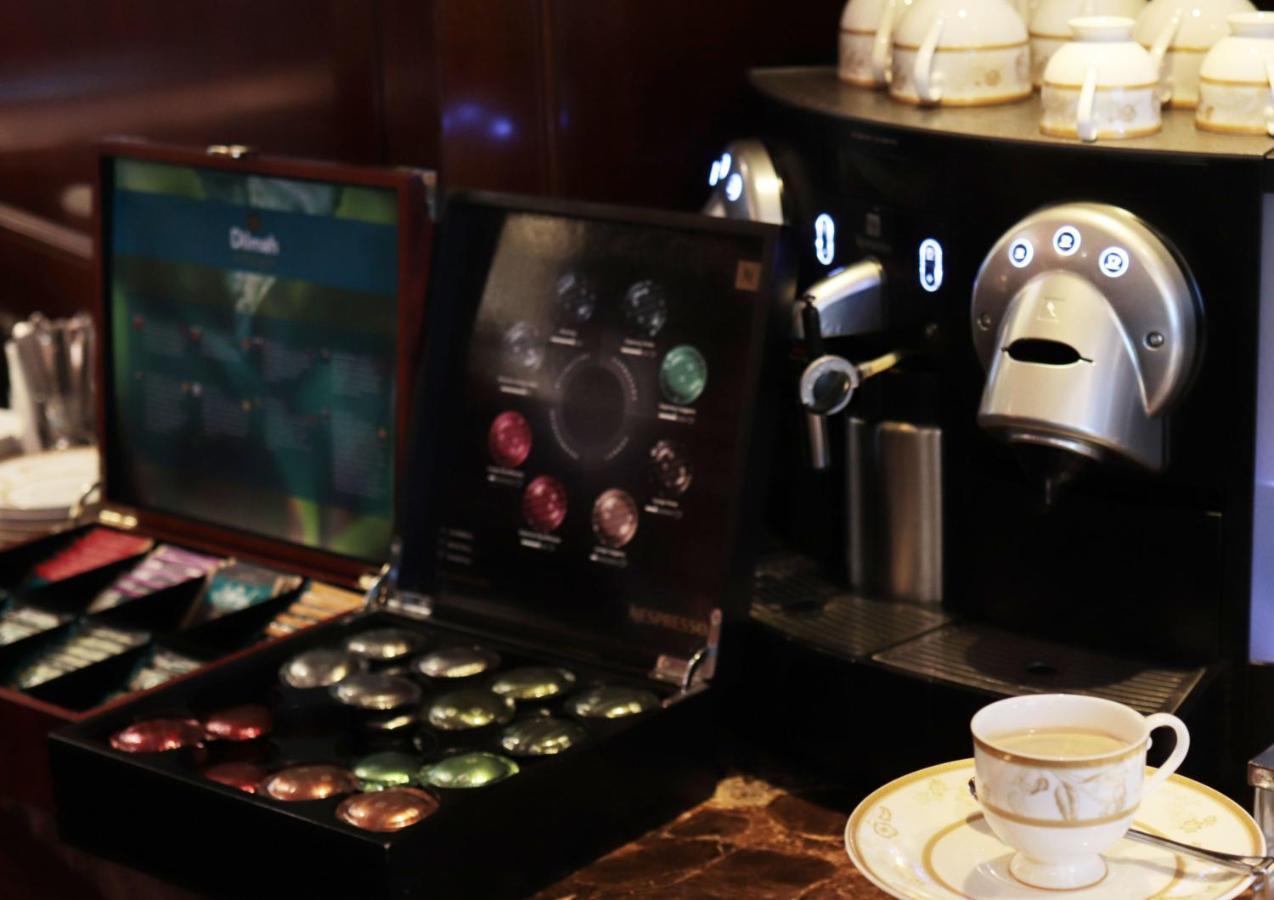 Marco Polo Hongkong Hotel Exterior photo A Nespresso machine