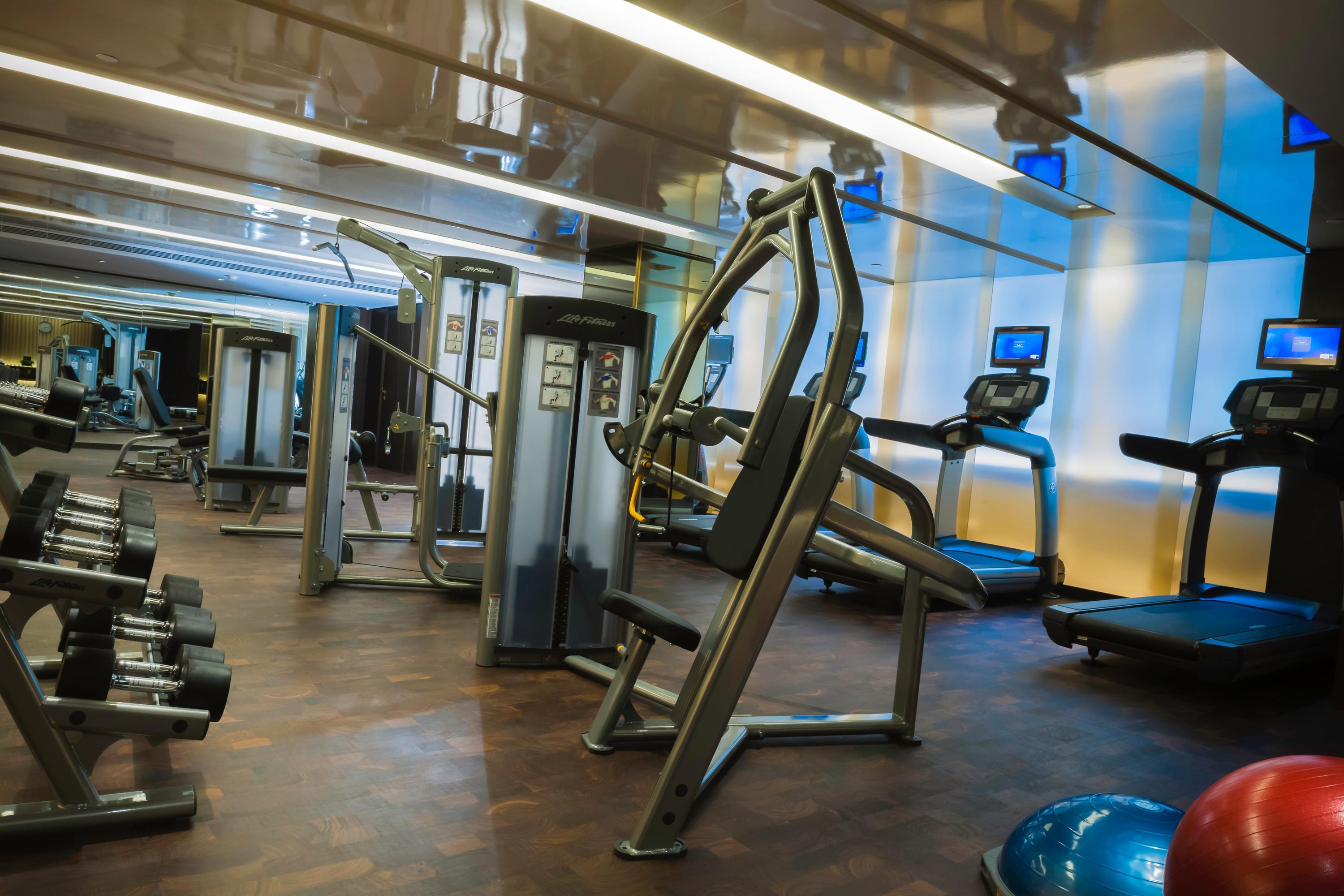 Marco Polo Hongkong Hotel Exterior photo The gym at the Mandarin Oriental, Munich